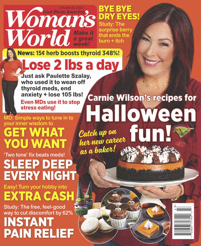Woman's World - 10.23.23 Carnie Wilsons Recipe for Halloween Fun - Magazine Shop US