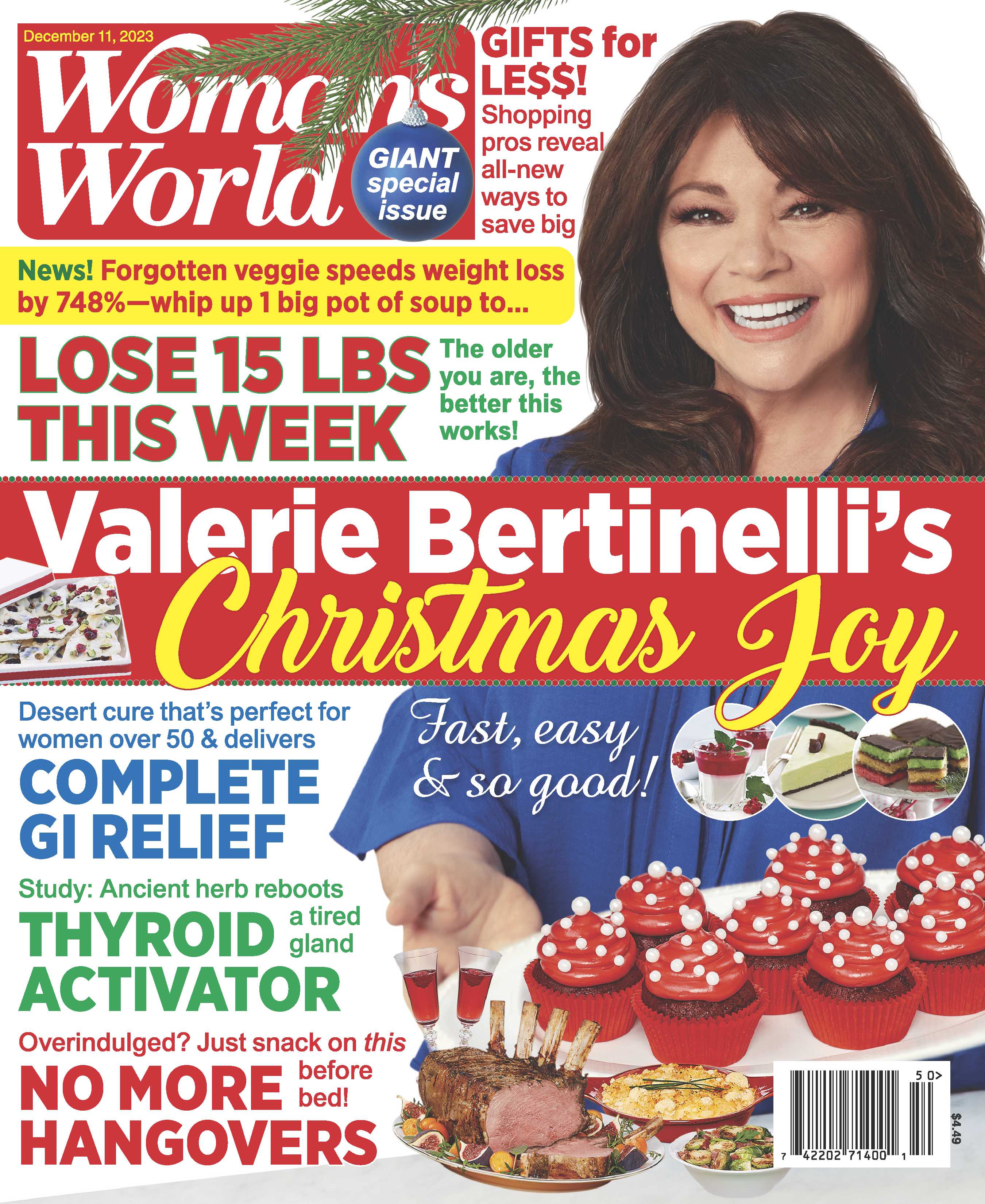 Woman's World - 12.11.23 Valerie Bertinelli's Christmas Joy – Magazine ...