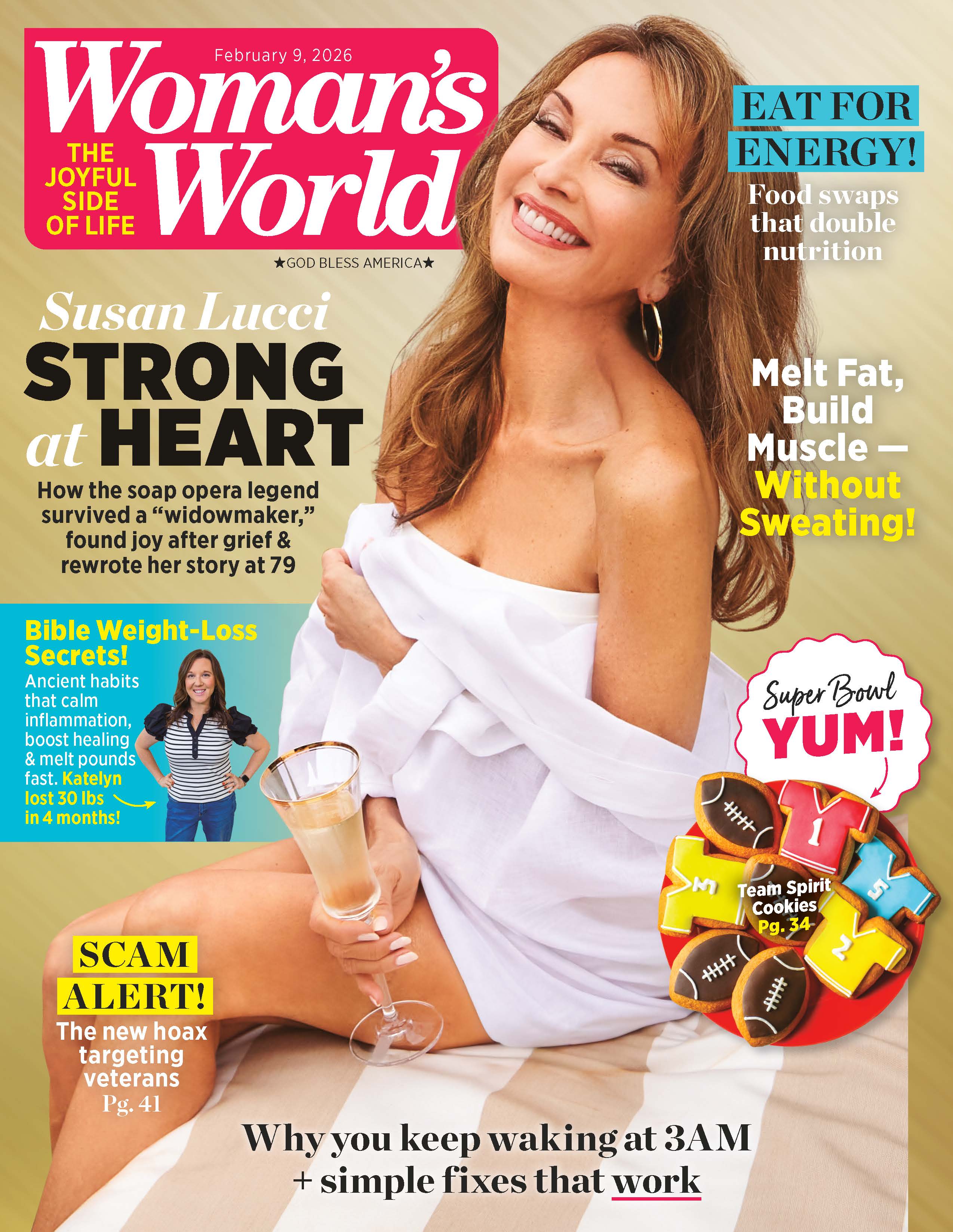 Woman's World - 02.09.26: How Soap Opera Star Susan Lucci Opens Up
