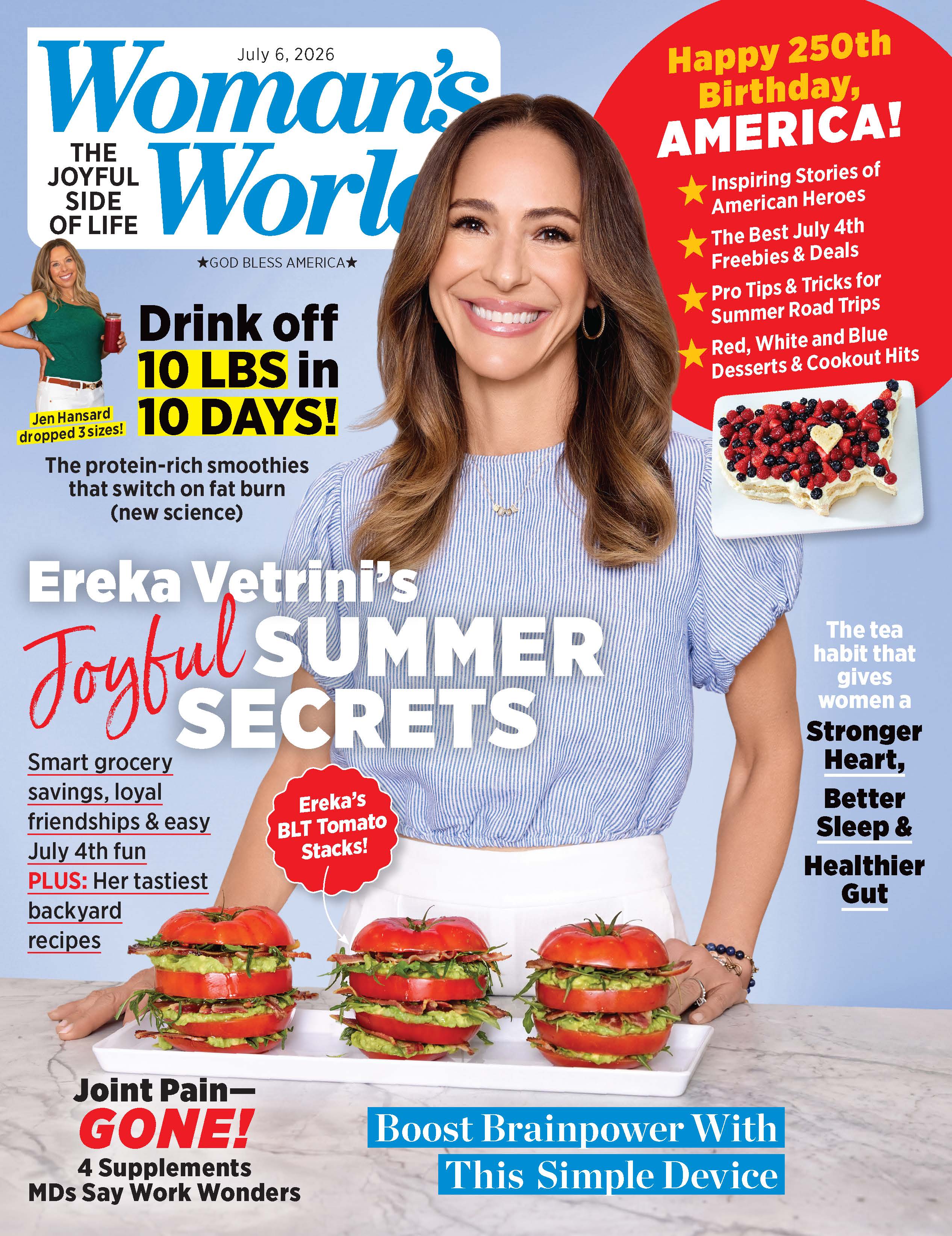 Woman's World - 07.06.26: Ereka Vetrini's Joyful Summer Secrets, Happy ...