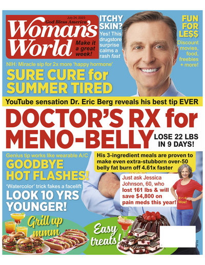Woman's World - 07.24.23 Doctors RX for Meno Belly - Magazine Shop US