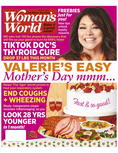 Woman's World - 05.15.23 Valerie Bertinelli Easy Mothers Day - Magazine Shop US