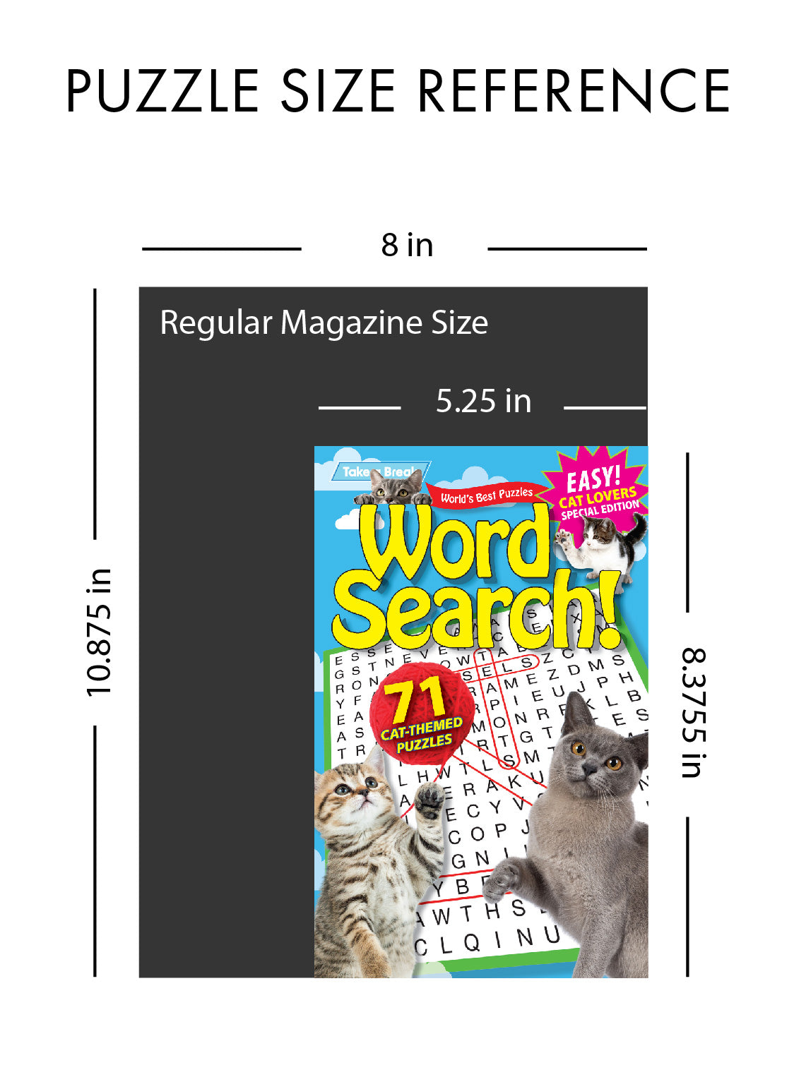 World's Best Puzzle - Word Search 25.11.21: Large Print, Winter