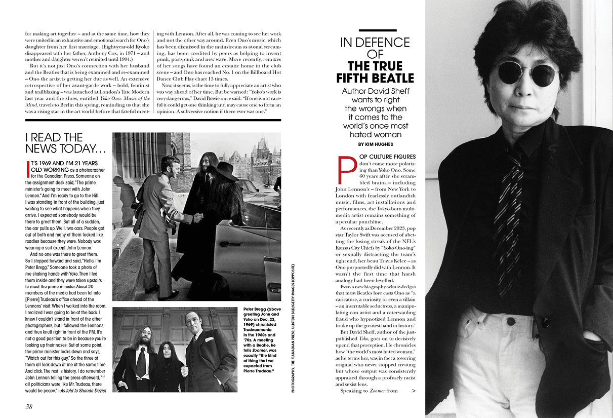 Zoomer Magazine - April/May 2025: Decoding Yoko Ono, From Keeper