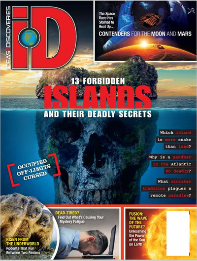 iD Ideas & Discovery: 13 Forbidden Islands and Their Deadly Secrets - Magazine Shop US