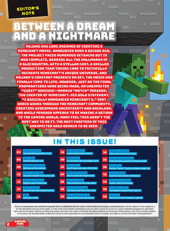 Minecraft - The Ultimate Guide: Notch's Shocking Announcement Of Poten ...