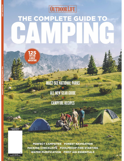 Outdoor Life - The Complete Camping Guide: 125 Tips, Must-See National Parks, All New Gear Guide, Campfire Recipes, Packing Checklists, Water Purification, Fire Starting & First Aid Essentials - Magazine Shop US