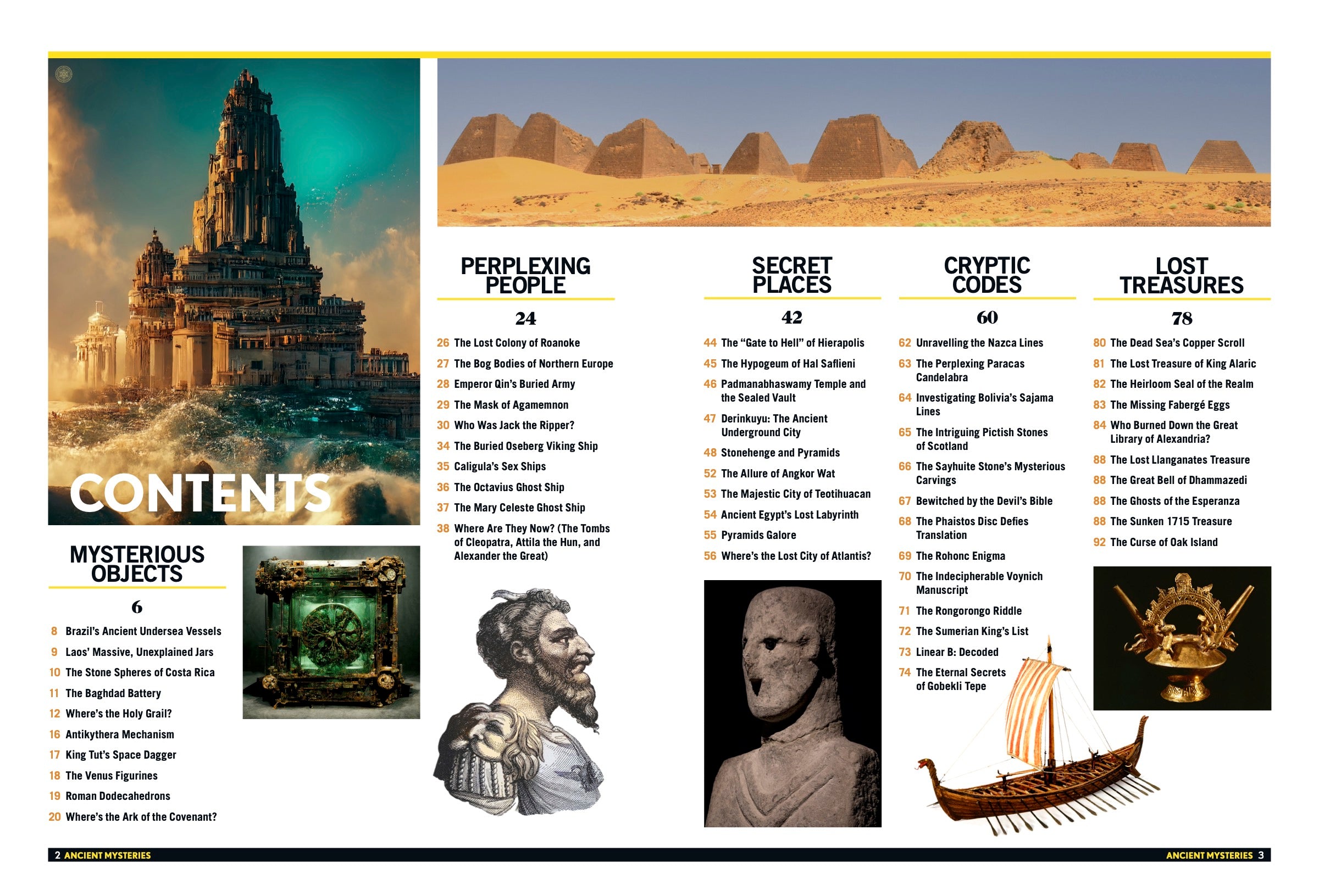 Unsolved Mysteries - Secrets of the Ancient World: Amazing Stories