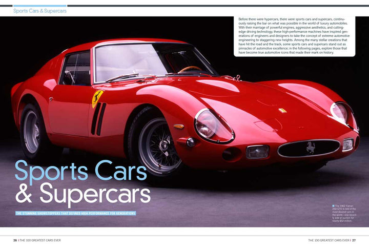 The 100 Best Cars Ever Made - Engines, Hypercars, Lamborghini, Ferrari –  Magazine Shop US