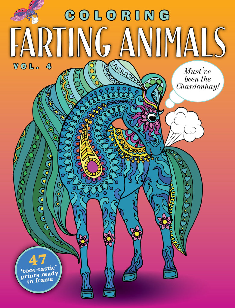 Farting Animals Coloring Book Volume 4 - Laugh Your Way Through This S –  Magazine Shop US