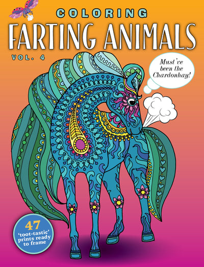 Farting Animals Coloring Book Volume 4 - Laugh Your Way Through This Silly Coloring Book - Magazine Shop US
