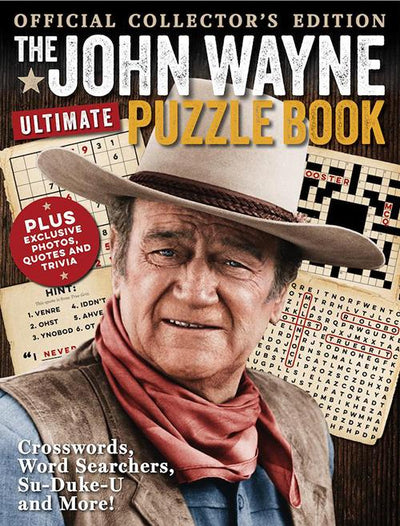 John Wayne - Ultimate Puzzle Book - Magazine Shop US