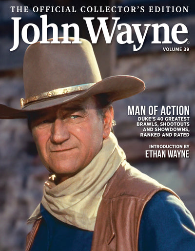 John Wayne - Volume 39 Official Collector's Edition: Man of Action - Magazine Shop US