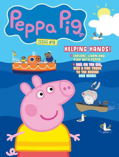 Peppa Pig - Issue 18: Helping Hands - Magazine Shop US