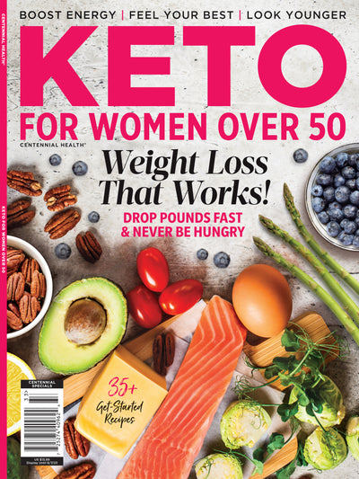 Keto For Women Over 50 - Weight Loss That Works! Drop Pounds Fast & Never Be Hungry! + 35 Recipes to Get Started! - Magazine Shop US