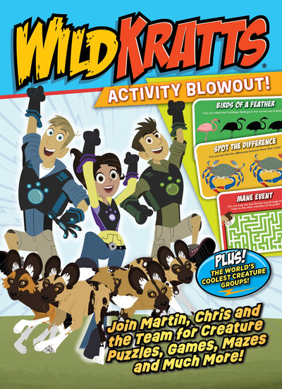 Wild Kratts - Activity Blowout (Digest Size) - Magazine Shop US