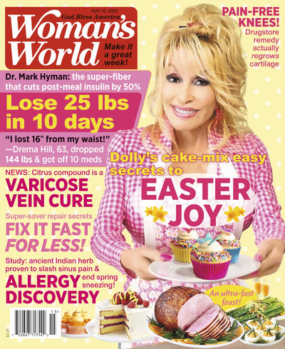 Woman's World - 04.10.23 Dollys Cake Mix Easy Secrets to Easter Joy - Magazine Shop US