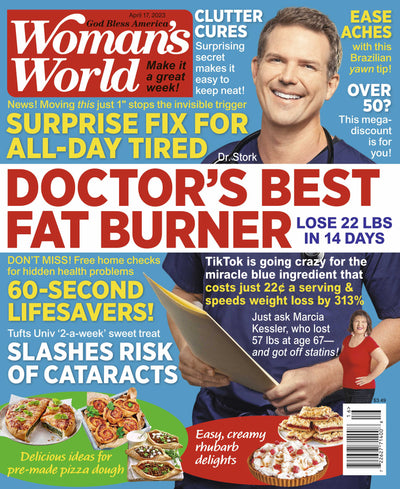 Woman's World - 04.17.23 Doctors Best Fat Burner - Magazine Shop US