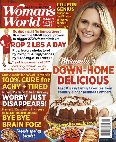 Woman's World - 05.01.23 Miranda Lambert Down Home Delicious - Magazine Shop US