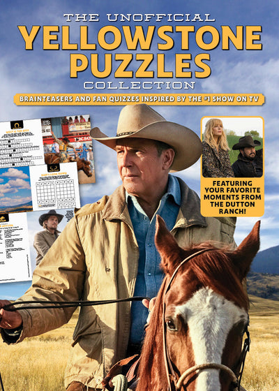 Yellowstone - The Unofficial Puzzles Collection: Brainteasers & Fan Quizzes Featuring Your Favorite Moments from the Dutton Ranch! (Digest Size) - Magazine Shop US